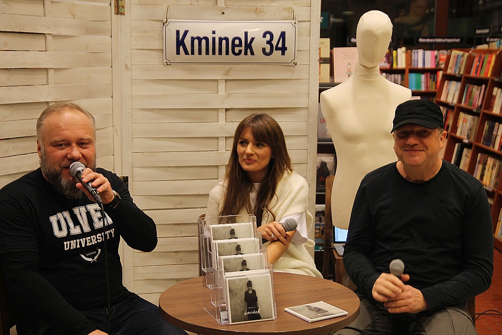 Promocja płyty „Kminek 34” w salonie Empik w Legnicy