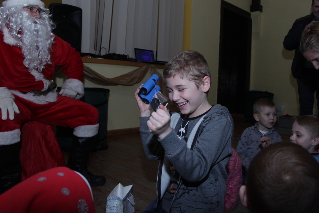 Sanie ze Świętym Mikołajem już zajechały do gminy Kunice