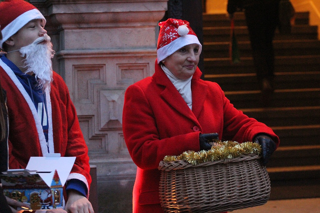Święty Mikołaj w I Liceum Ogólnokształcącym w Legnicy 
