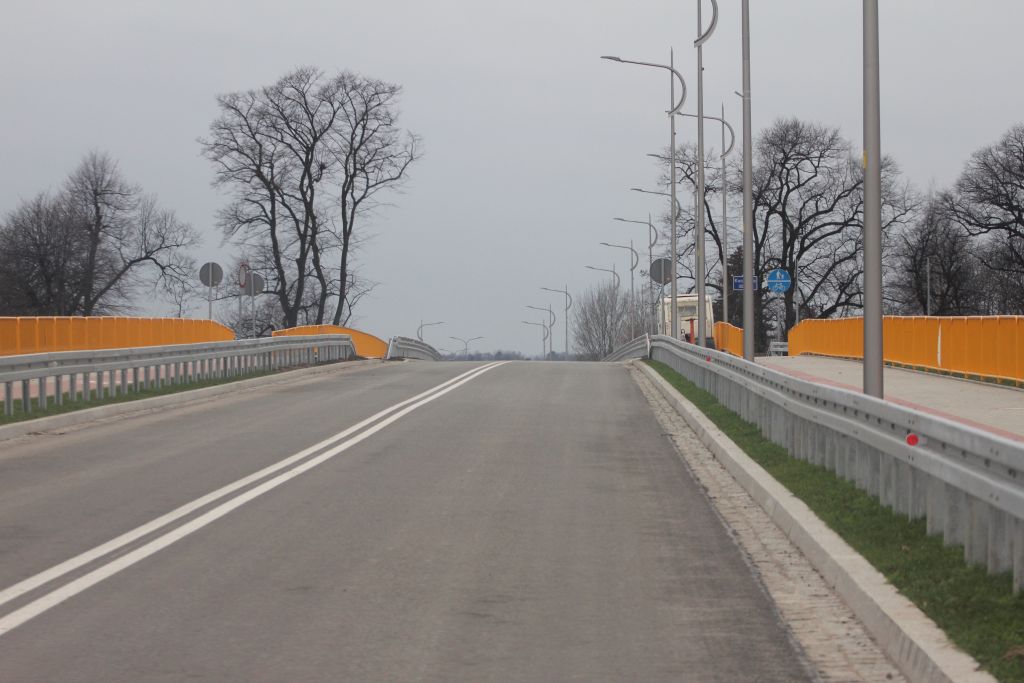Zbiorcza droga południowa przejezdna przed otwarciem