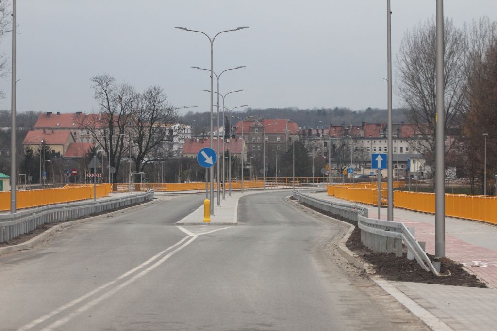 Zbiorcza droga południowa przejezdna przed otwarciem
