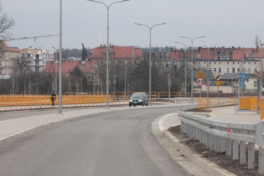 Zbiorcza droga południowa przejezdna przed otwarciem