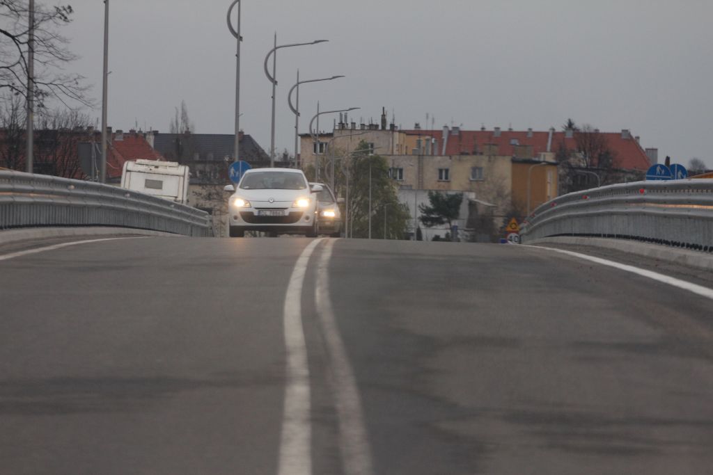 Zbiorcza droga południowa przejezdna przed otwarciem