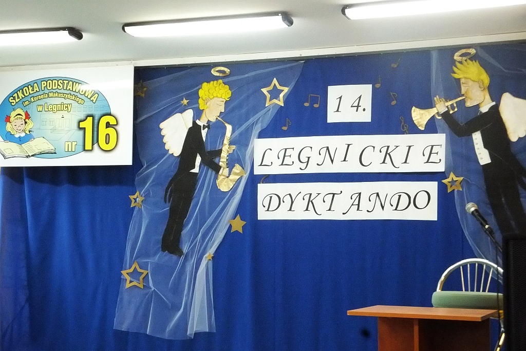 W Szkole Podstawowej nr 16 odbyło się Dyktando Legnickie