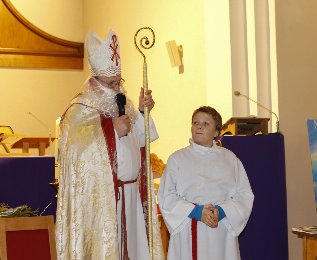 Dzieci z gminy Miłkowice gościły u siebie Świętego Mikołaja