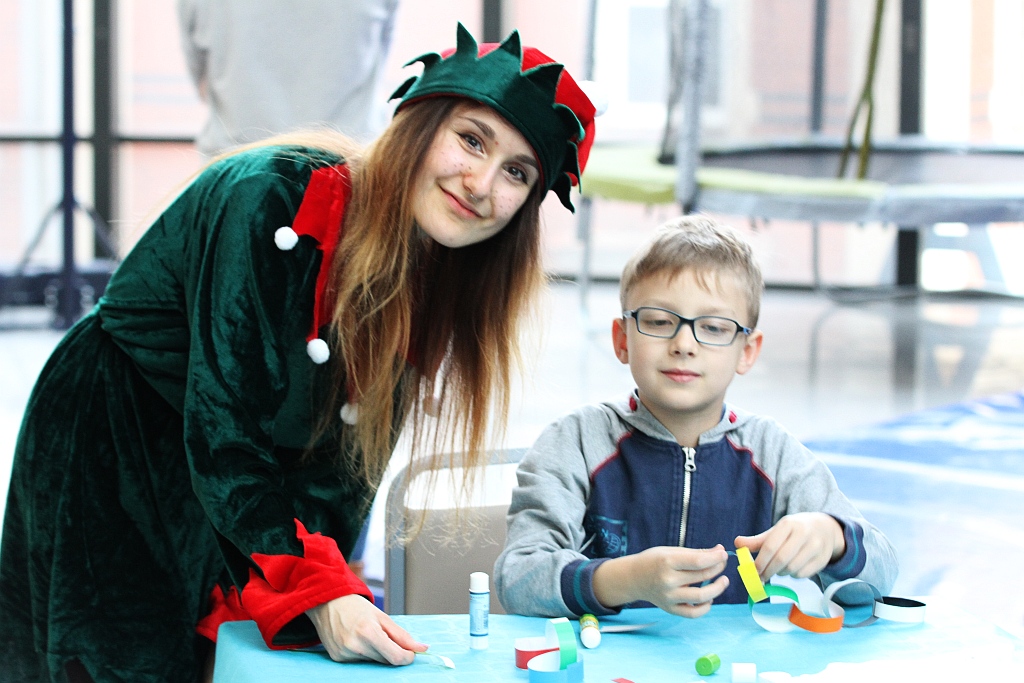 Święty Mikołaj odwiedził najmłodszych w Parku Play City