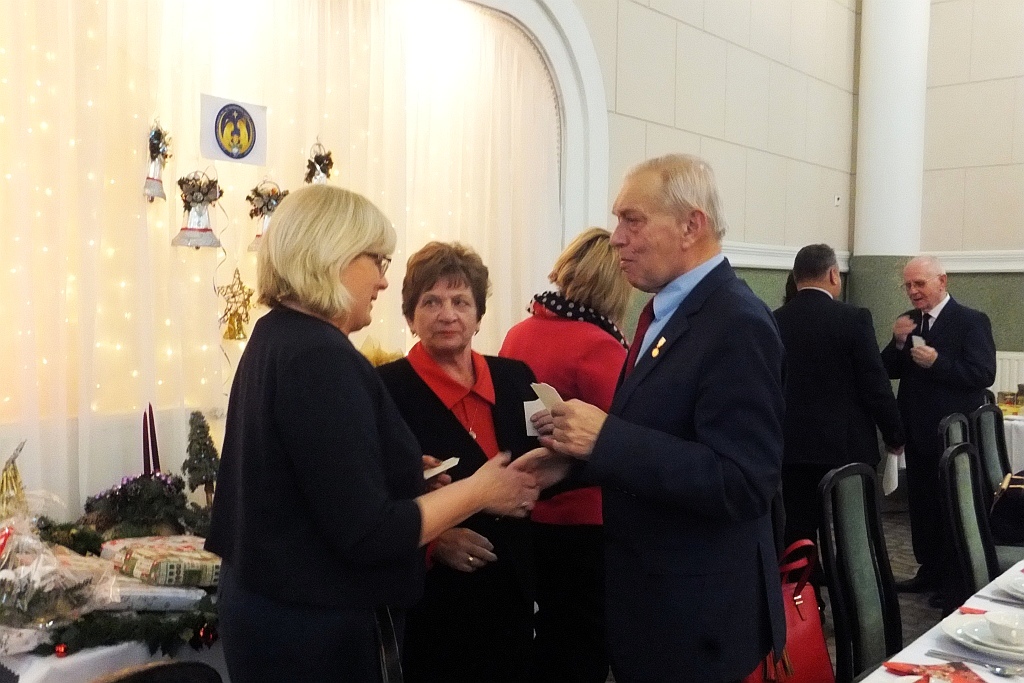 W Klubie Nauczyciela odbyła się wigilia integracyjna TPD