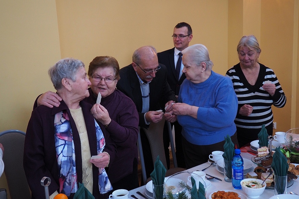 Spotkanie wigilijno - opłatkowe w gminie Legnickie Pole