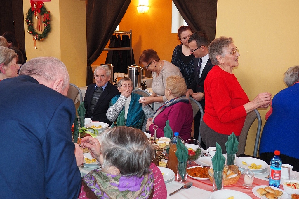 Spotkanie wigilijno - opłatkowe w gminie Legnickie Pole