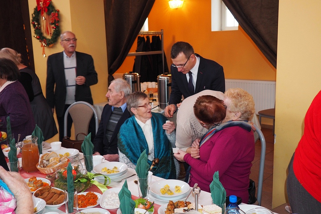 Spotkanie wigilijno - opłatkowe w gminie Legnickie Pole