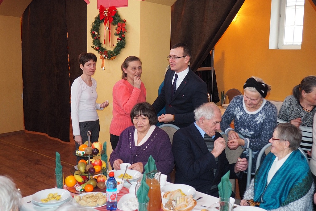 Spotkanie wigilijno - opłatkowe w gminie Legnickie Pole