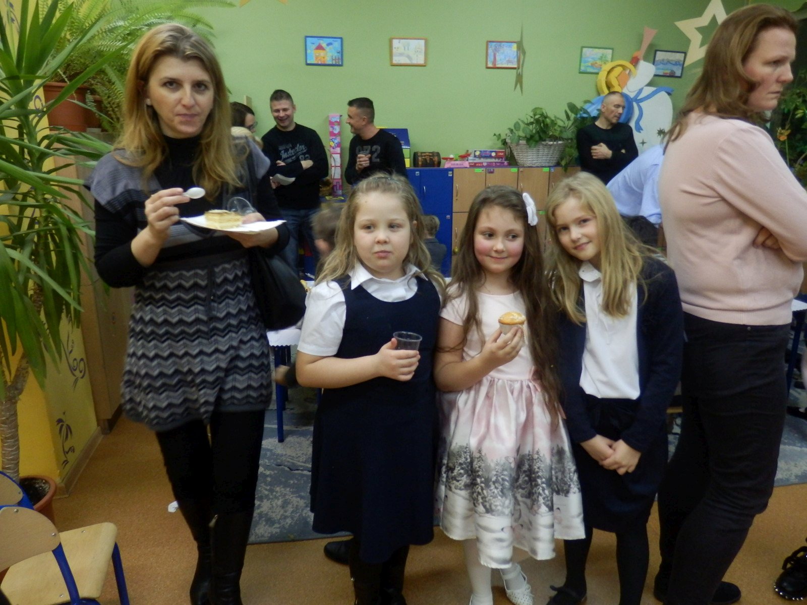 Spotkanie wigilijne uczniów kalsy 1b ze Szkoły Podstawowej nr 16