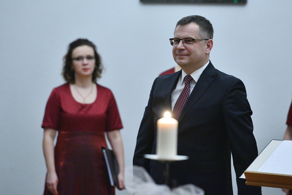 Chór Axion wystąpił z „Symfonią Anielską” w auli I LO