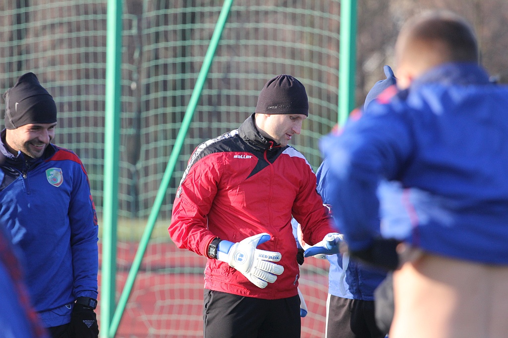 Koniec urlopów. Piłkarze trenera Dominika Nowaka już pracują