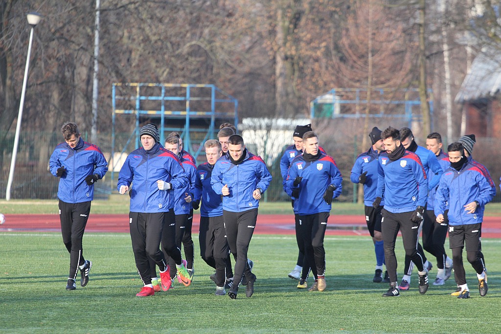 Koniec urlopów. Piłkarze trenera Dominika Nowaka już pracują