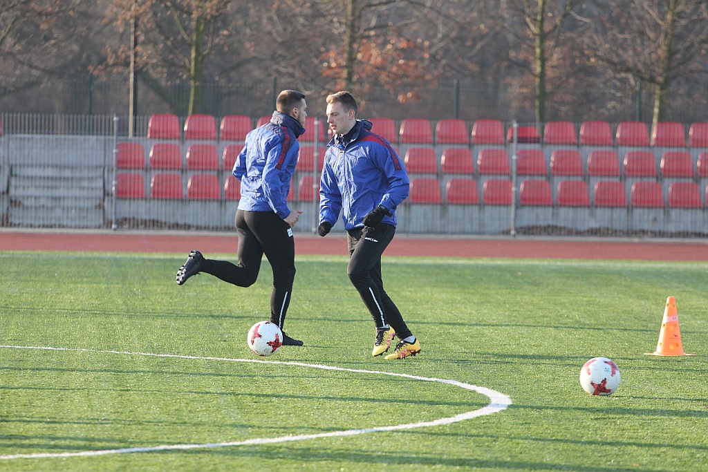 Koniec urlopów. Piłkarze trenera Dominika Nowaka już pracują