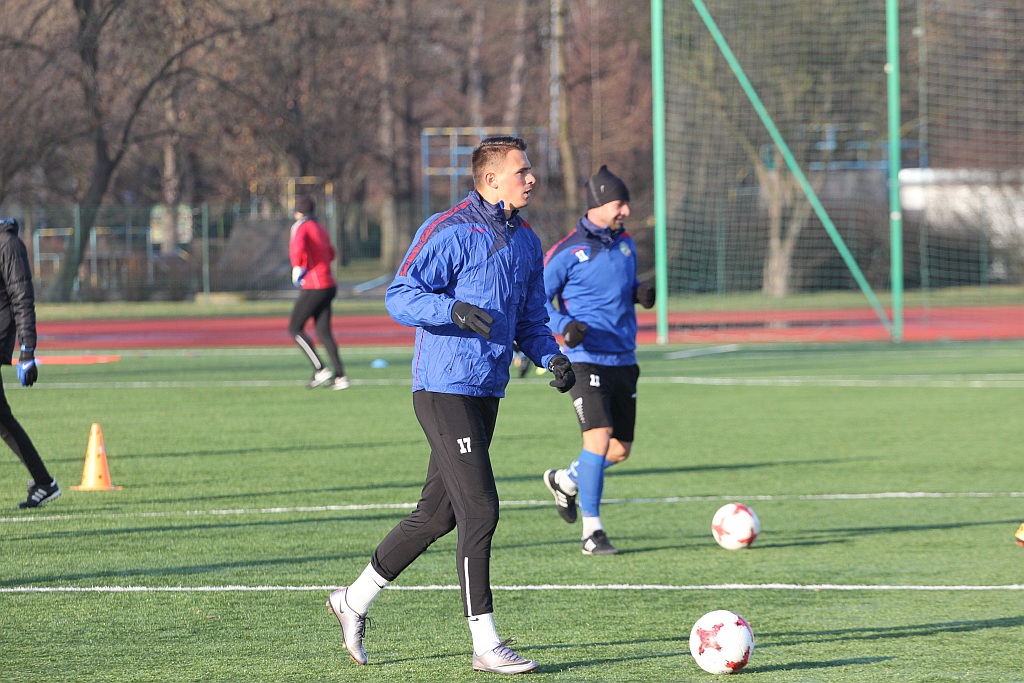 Koniec urlopów. Piłkarze trenera Dominika Nowaka już pracują