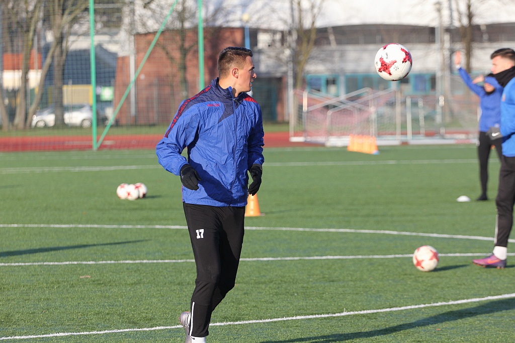 Koniec urlopów. Piłkarze trenera Dominika Nowaka już pracują