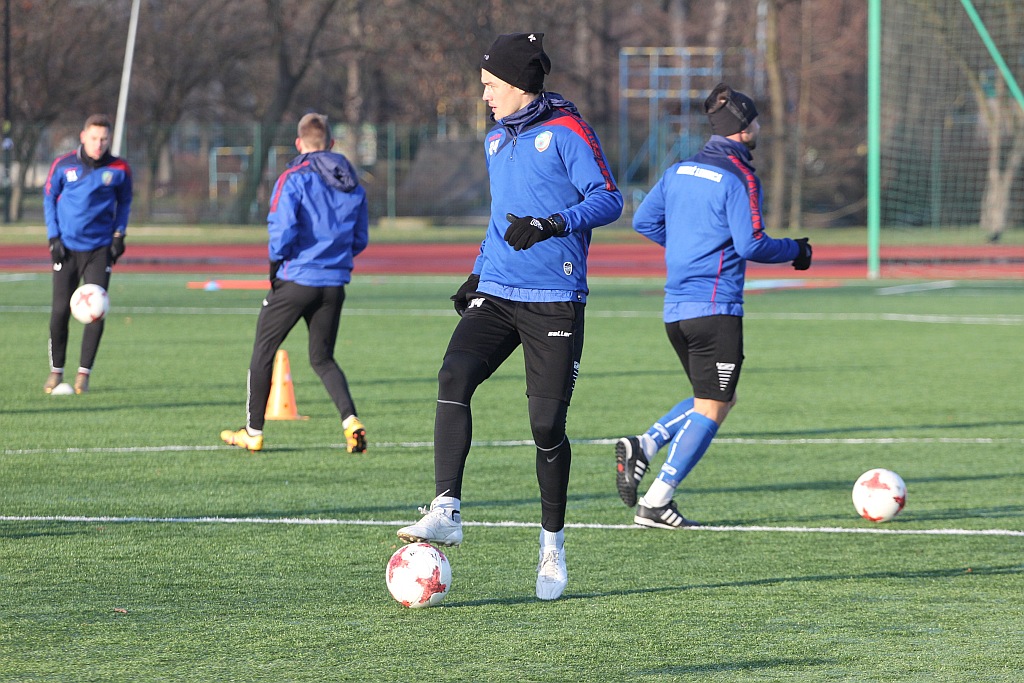 Koniec urlopów. Piłkarze trenera Dominika Nowaka już pracują