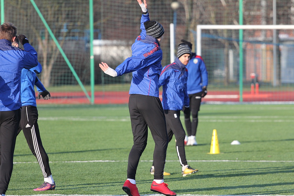 Koniec urlopów. Piłkarze trenera Dominika Nowaka już pracują