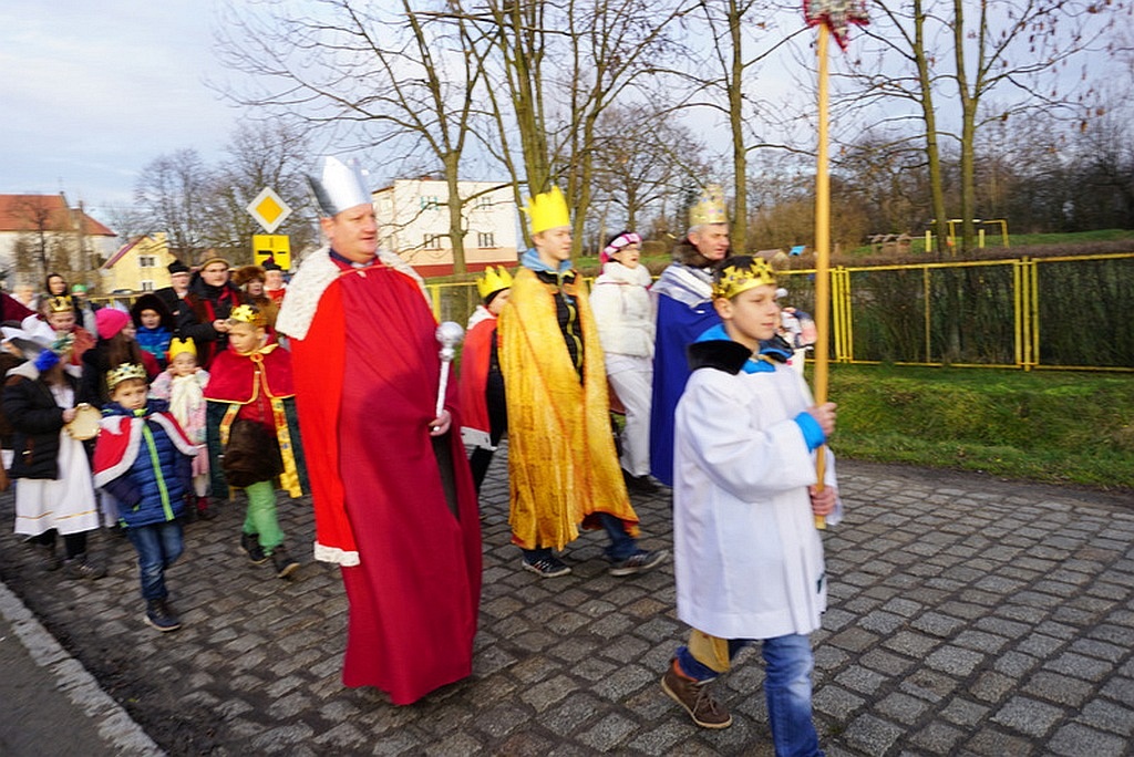 Gmina Ruja przyjęła Orszak Trzech Króli w Wągrodnie