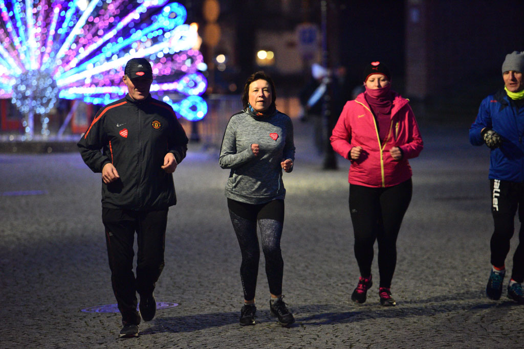 Pobiegli z serduszkiem dla Wielkiej Orkiestry Świątecznej Pomocy