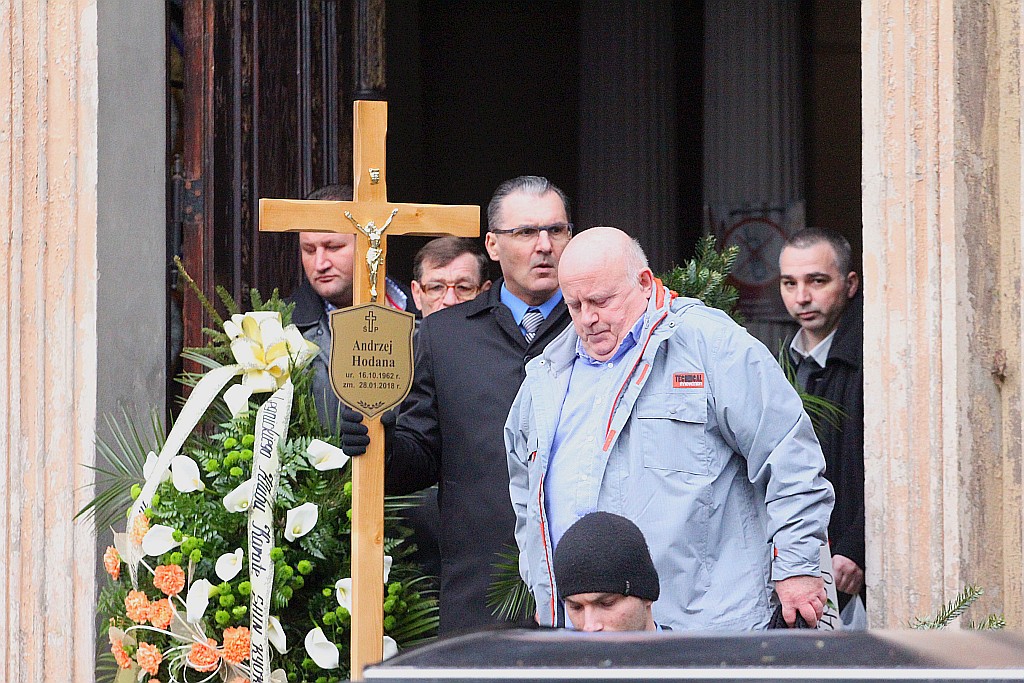 Pogrzeb Andrzeja Hodany. Cenionego trenera żegnały tłumy