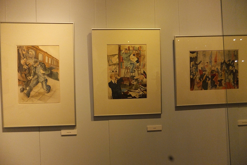 Karykatury marszałka Józefa Piłsudskiego w legnickim muzeum
