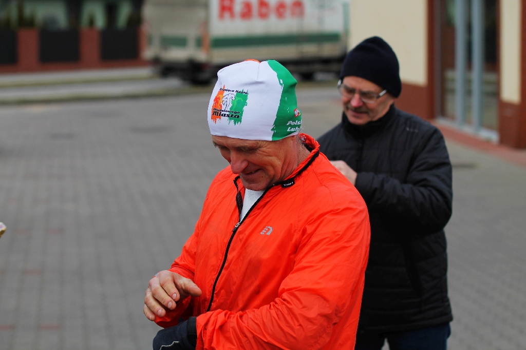 KB Lew Legnica zorganizował trening przed półmaratonem
