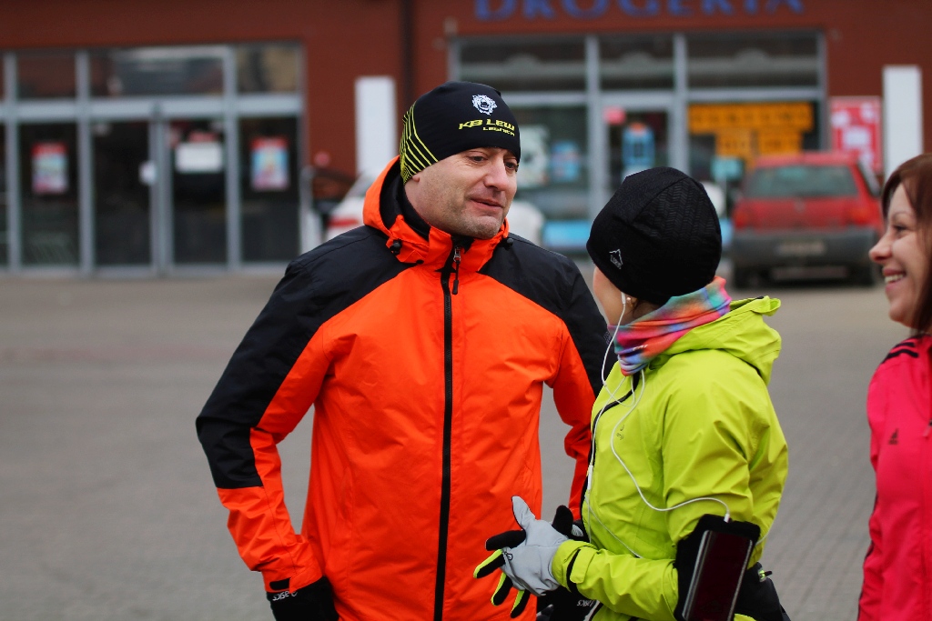 KB Lew Legnica zorganizował trening przed półmaratonem
