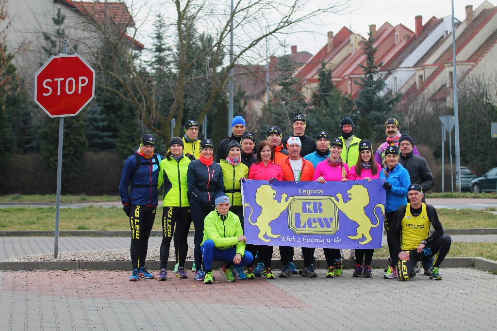 KB Lew Legnica zorganizował trening przed półmaratonem
