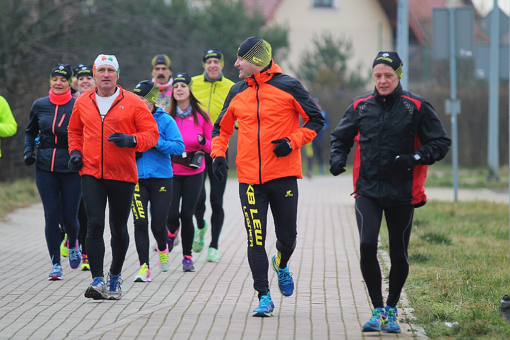 KB Lew Legnica zorganizował trening przed półmaratonem
