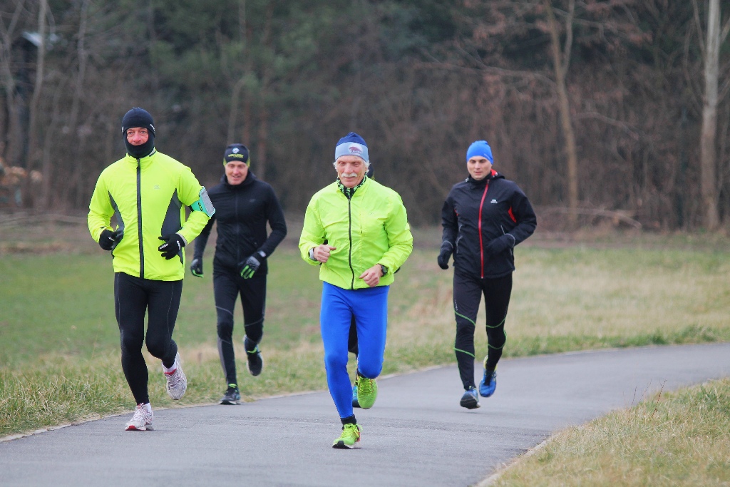 KB Lew Legnica zorganizował trening przed półmaratonem
