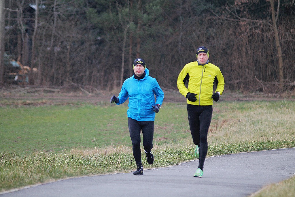 KB Lew Legnica zorganizował trening przed półmaratonem
