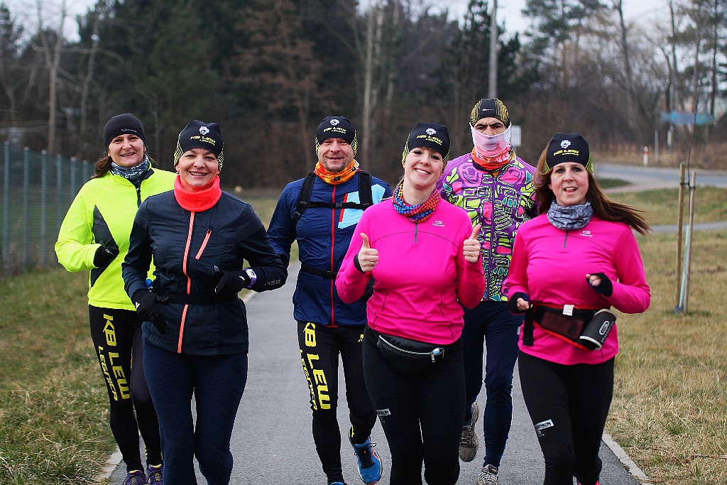 KB Lew Legnica zorganizował trening przed półmaratonem
