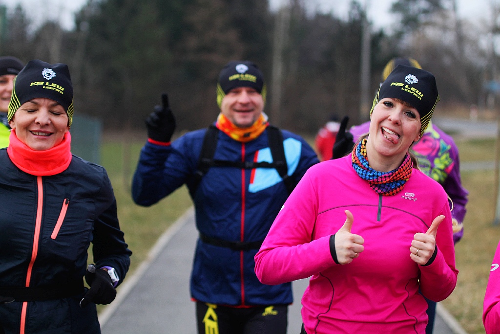 KB Lew Legnica zorganizował trening przed półmaratonem
