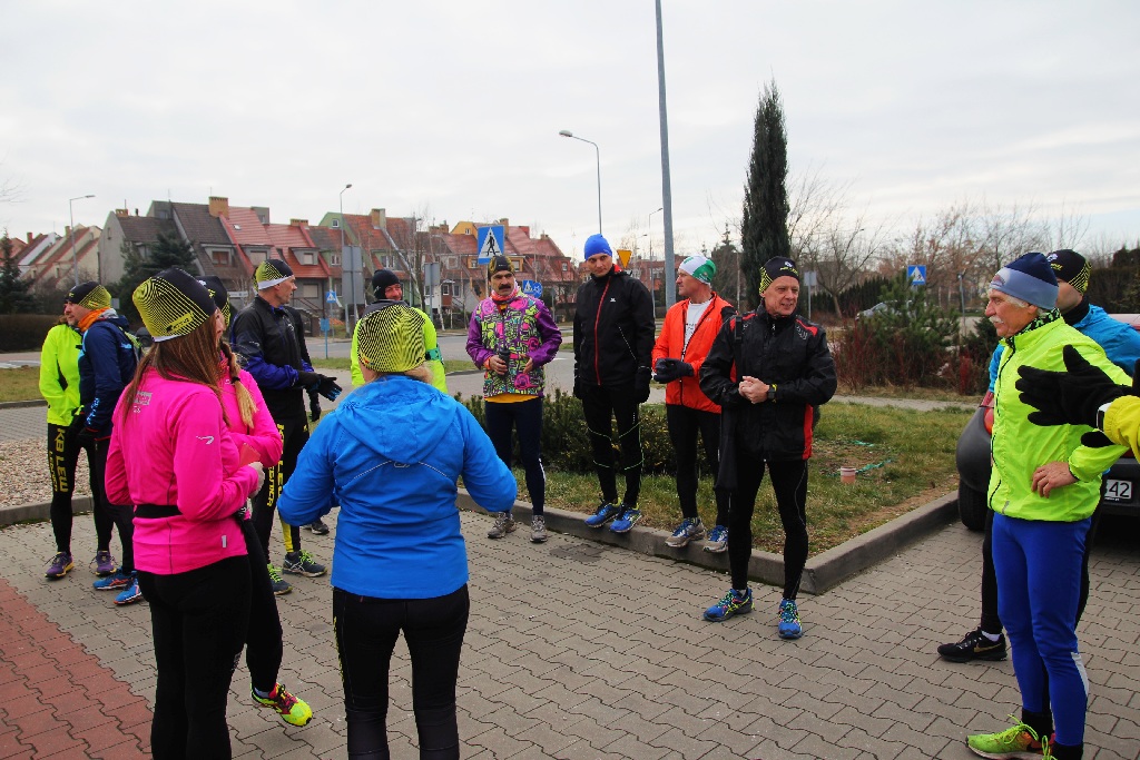 KB Lew Legnica zorganizował trening przed półmaratonem
