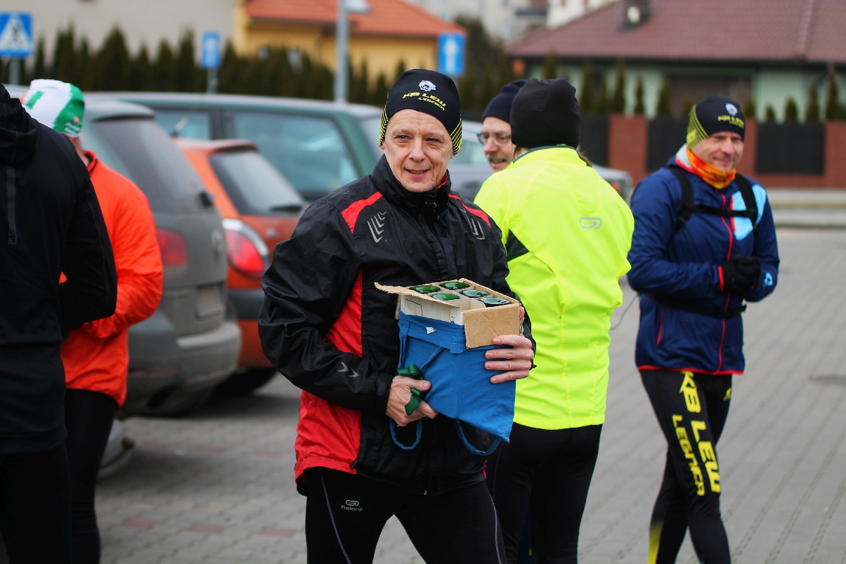 KB Lew Legnica zorganizował trening przed półmaratonem

