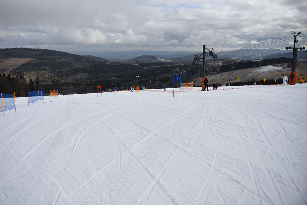Legnicki slalom gigant na Łysej Górze w Dziwiszowie