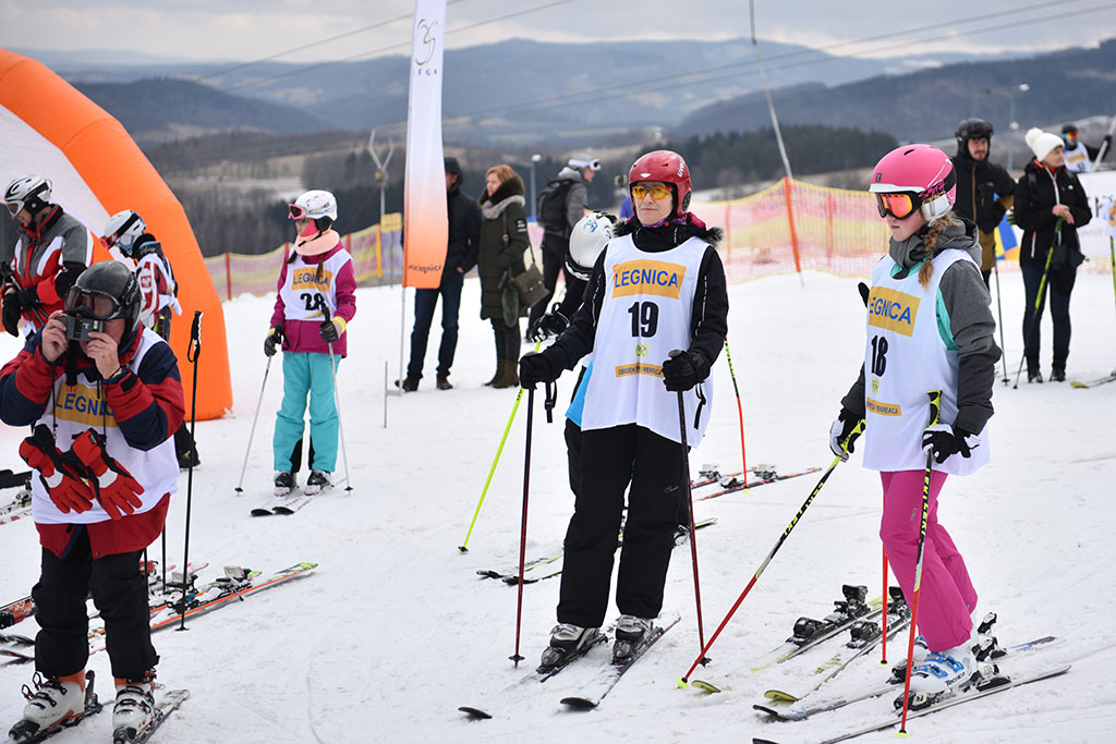 Legnicki slalom gigant na Łysej Górze w Dziwiszowie