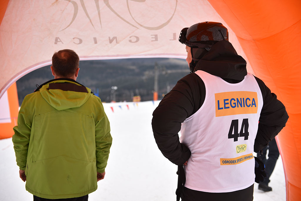 Legnicki slalom gigant na Łysej Górze w Dziwiszowie