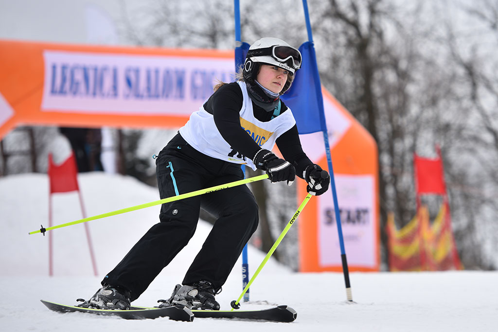 Legnicki slalom gigant na Łysej Górze w Dziwiszowie