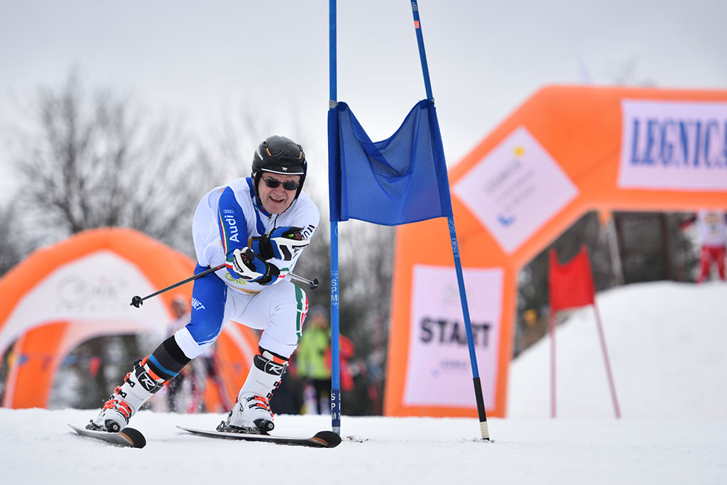 Legnicki slalom gigant na Łysej Górze w Dziwiszowie
