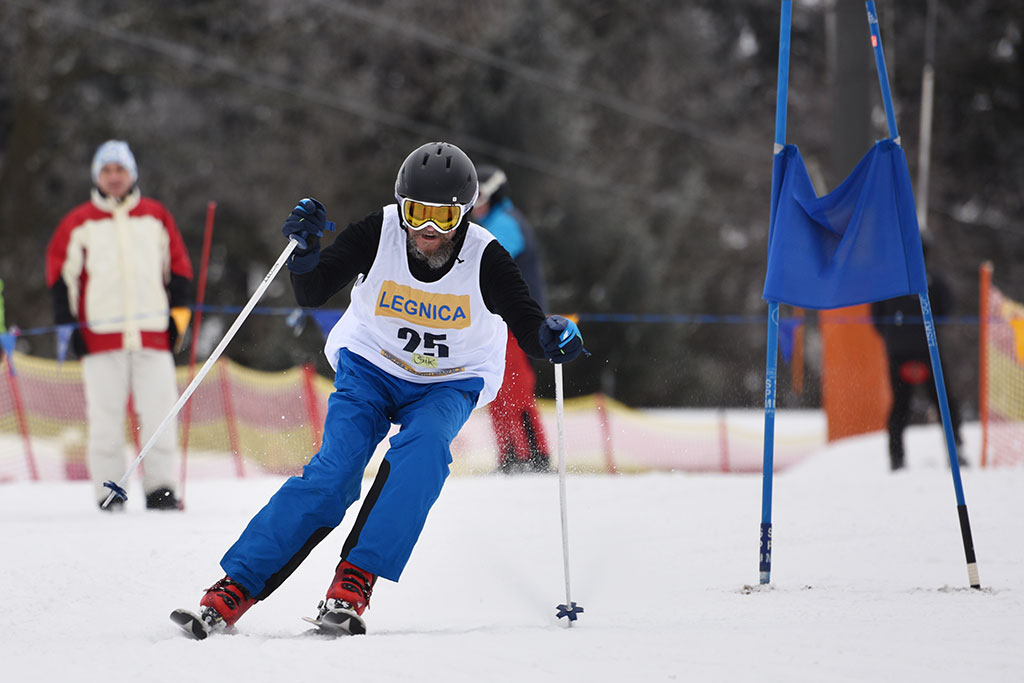 Legnicki slalom gigant na Łysej Górze w Dziwiszowie