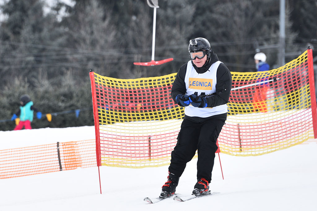 Legnicki slalom gigant na Łysej Górze w Dziwiszowie