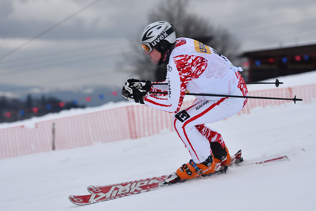 Legnicki slalom gigant na Łysej Górze w Dziwiszowie