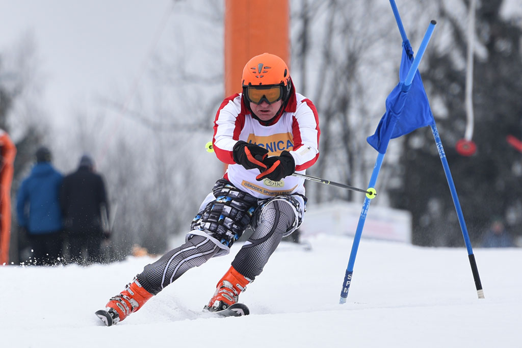 Legnicki slalom gigant na Łysej Górze w Dziwiszowie