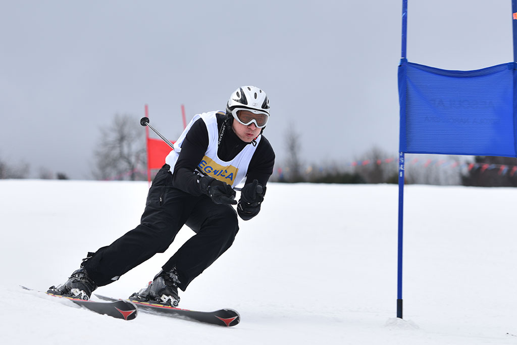 Legnicki slalom gigant na Łysej Górze w Dziwiszowie