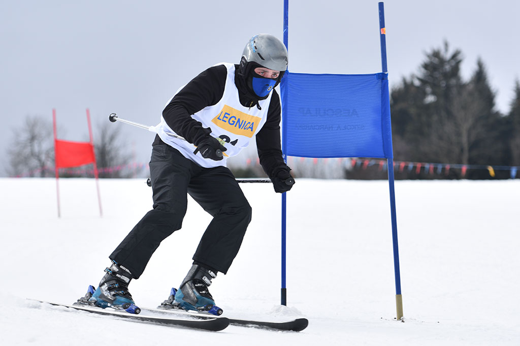 Legnicki slalom gigant na Łysej Górze w Dziwiszowie