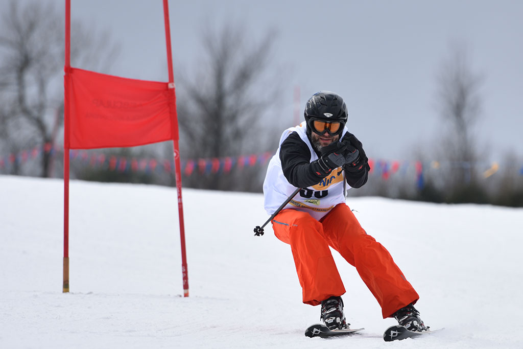 Legnicki slalom gigant na Łysej Górze w Dziwiszowie